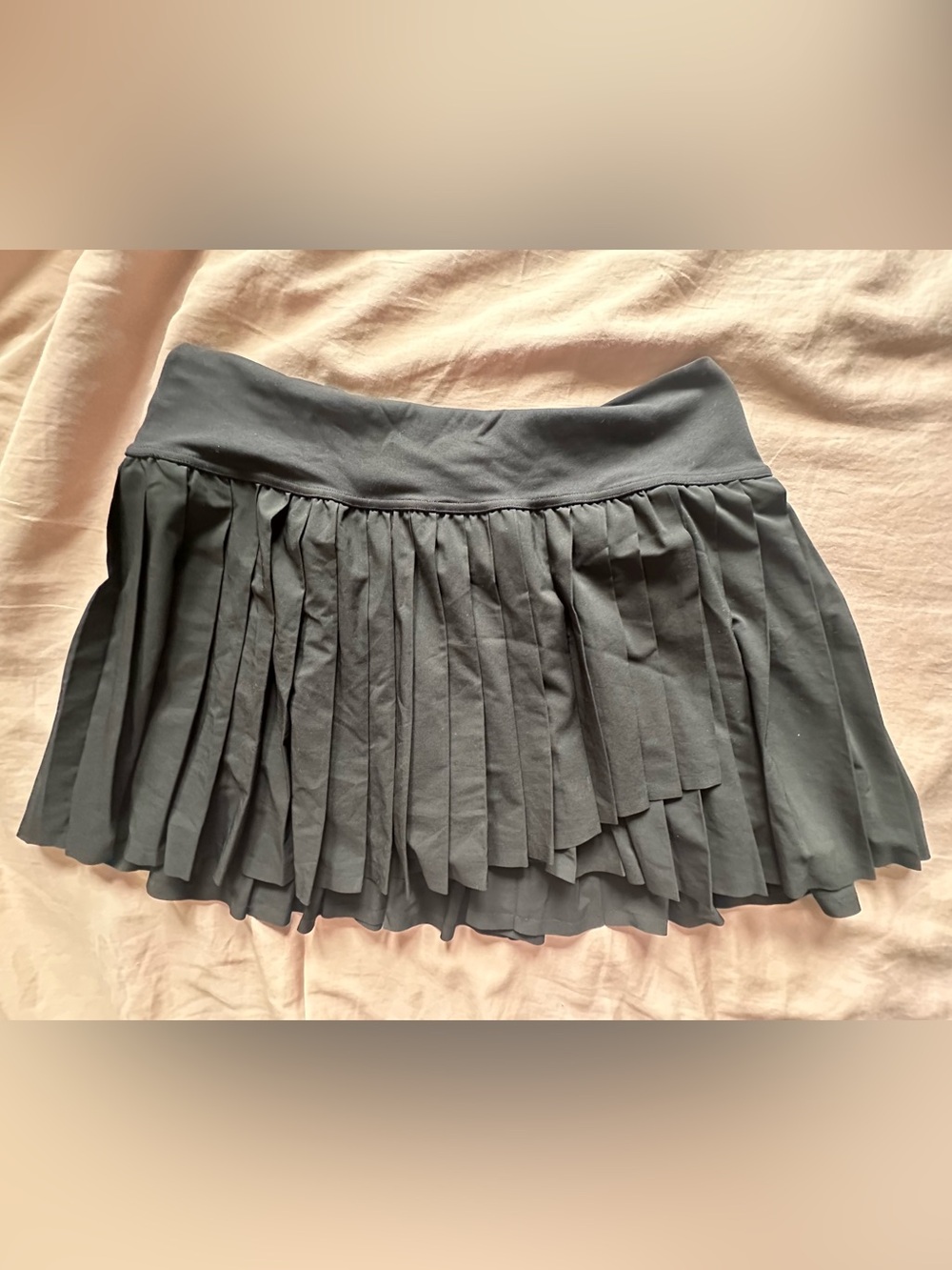 Aerie Pleated Mini Skirt with shorts